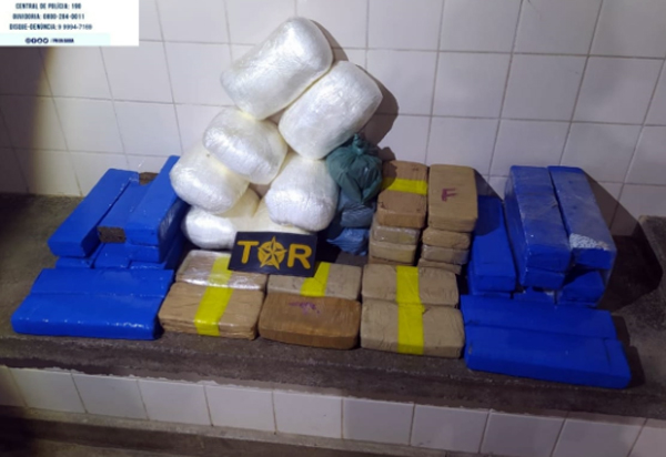 Brumado: PRE apreende pasta base de cocaína, maconha e crack