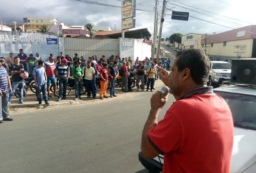Brumado: SINDMINERADORES participa das mobilizações pela Greve Geral