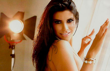 A MODELO ELISSANDRA SENA POSOU PARA REVISTA SEXY