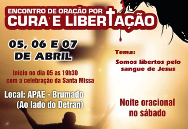 Renovação Carismática Católica de Brumado promoverá Encontro de Oração por Cura e Libertação
