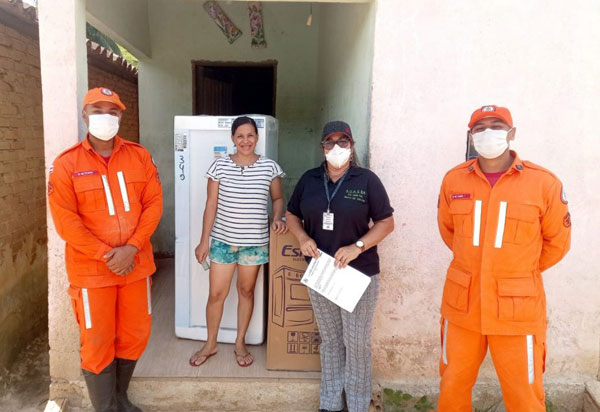 Extremo sul do estado já recebeu cerca de 1,5 mil eletrodomésticos