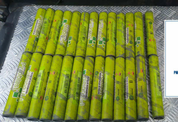 Rondesp Chapada localiza 28 explosivos com homem