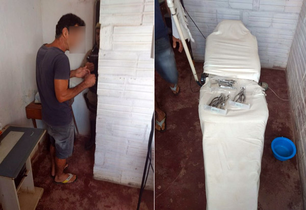 Homem é preso em Bom Jesus da Serra acusado de exercer ilegalmente a função de dentista; ele atuava há 15 anos