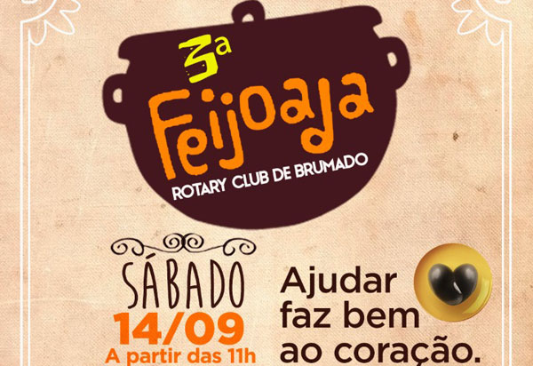 Brumado: participe da 3ª Feijoada beneficente do Rotary Club