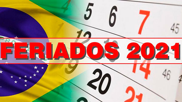 Governo divulga feriados e pontos facultativos de 2021