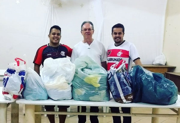 Flabrumado promove entrega de doações da Campanha do Agasalho 2018