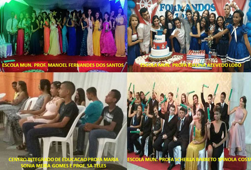 Brumado: escolas municipais realizaram formatura das turmas do 9º ano