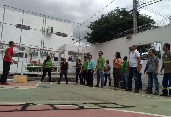 Academia Nova Genes participou da SIPAT destinada aos colaboradores que prestam serviço a Coelba