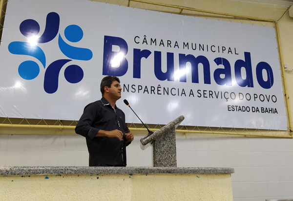 Brumado: presidente da Aucib faz uso da Tribuna Livre para prestação de contas dos atos da entidade à população baiana