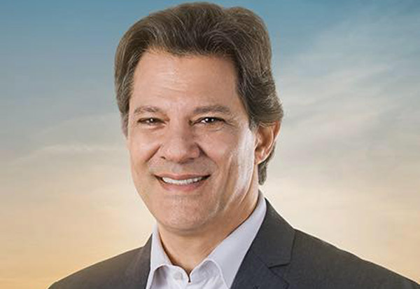 Haddad deseja boa sorte ao presidente eleito Jair Bolsonaro