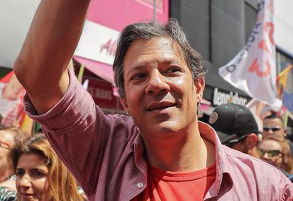 Bahia: Haddad lidera intenções de voto para presidente na Bahia