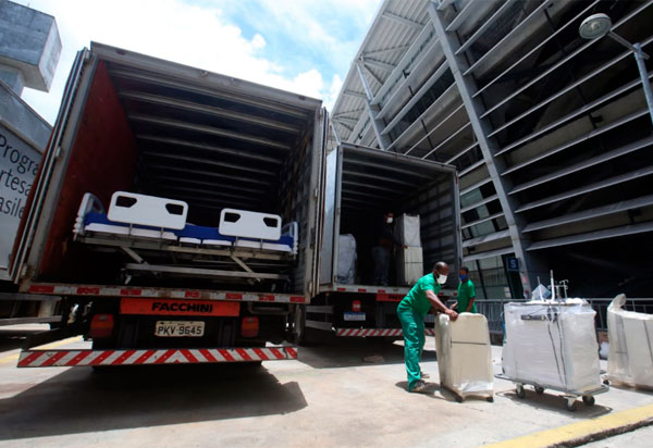 Hospital da Arena Fonte Nova é desmobilizado após atender 2.840 pacientes
