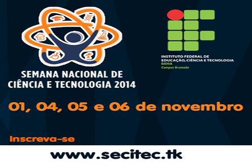 Brumado: IFBA abre mais de 1400 vagas em minicursos e palestras na SECITEC