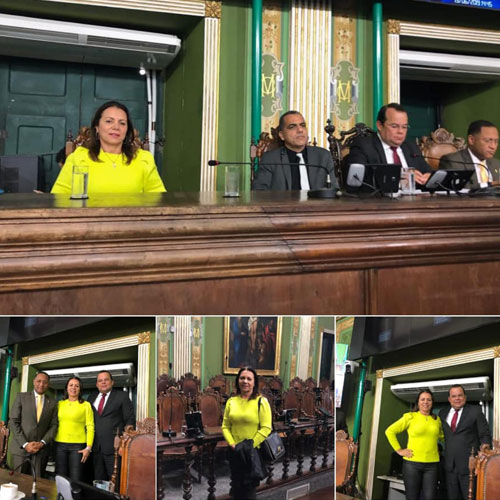 Vereadora Ilka Abreu visitou a Câmara de Vereadores de Salvador