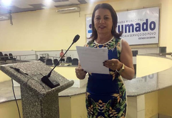 Brumado: vereadora Ilka Abreu indicou e reiterou emendas durante a sessão do Legislativo