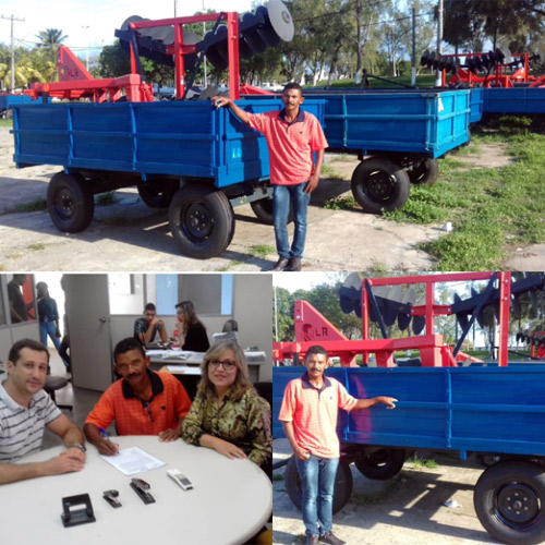 Brumado: vereadora Ilka Abreu conquista para comunidade rural implementos de trator agrícola