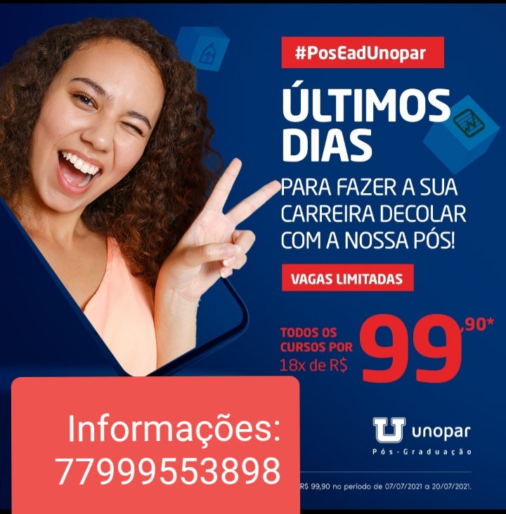 Promoção imperdível que vai mudar a sua carreira na Unopar de Brumado