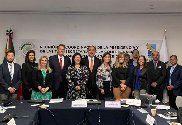 Ivana representa o Brasil em reunião da Coordenação da COPA no México 