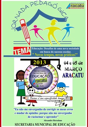 ARACATU: SEC. EDUCAÇÃO REALIZA JORNADA PEDAGÓGICA