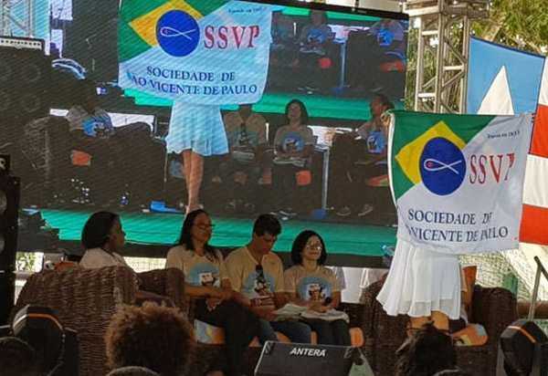 Vicentinos de Brumado participam da 9ª Jornada Vicentina da Sociedade São Vicente de Paulo em Porto Seguro 