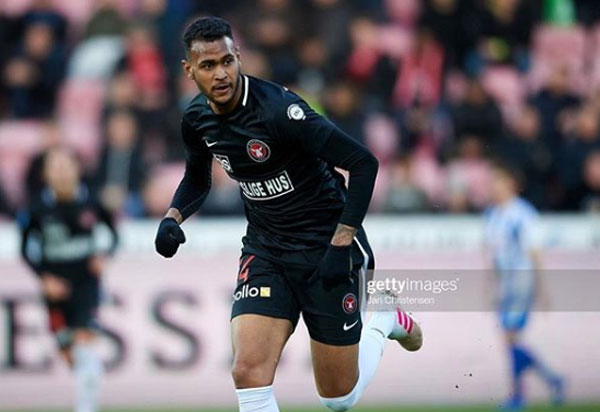 Júnior Brumado estreia no clube Dinamarquês