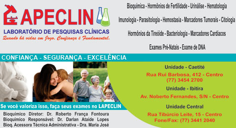 LAPECLIN O SEU LABORATÓRIO DE PESQUISAS CLÍNICAS