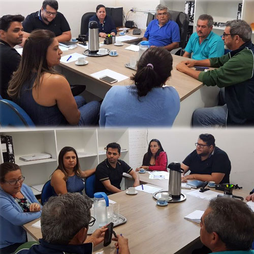 Aracatu: prefeita Lêda Matias reúne secretários municipais para saber as necessidades de cada pasta e discutir ações