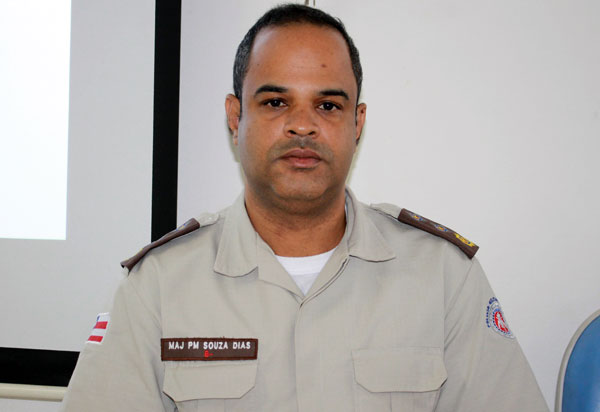 Major PM Adriano Souza Dias fez um balanço das ações à frente do comando da 34ª CIPM-Brumado