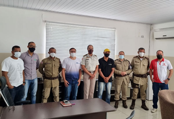 Comandante da 34ª CIPM recebe imprensa para café da manhã