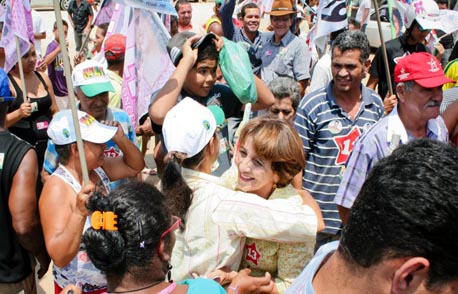 EM ITAQUARAÍ, MARIZETE DESTACA AÇÕES COMO DEPUTADA