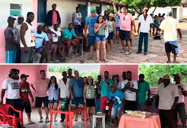 Deputado Marquinho Viana visita a comunidade quilombola do Camulengo, em Barra da Estiva