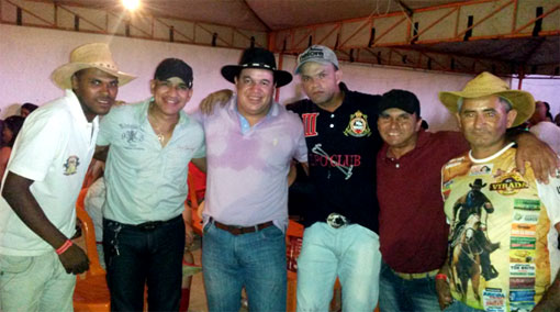 Deputado Marquinho Viana na cavalgada de Tranqueiras e Sussuarana