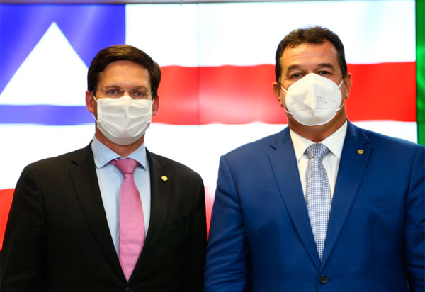 Deputado Marquinho Viana leva reivindicações de prefeitos ao ministro da Cidadania, João Roma