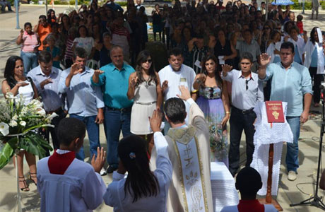 Marquinho no aniversário de emancipação política de Jussiape