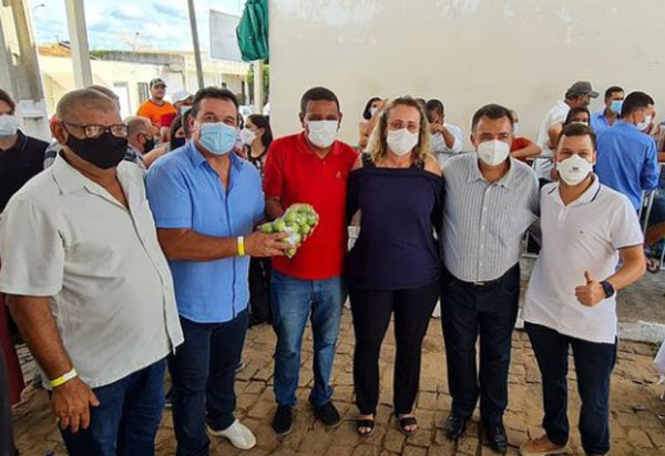 Deputado Marquinho Viana acompanha o Governador Rui Costa na visita aos municípios de Guajeru e Malhada de Pedras