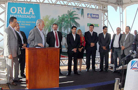 Estado autoriza novas obras de requalificação da orla de Salvador