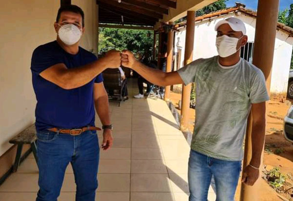 Deputado Marquinho Viana define ações de trabalho com o presidente da Câmara de Matina