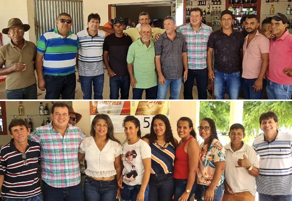 Deputado Marquinho Viana encontra-se com aliados e amigos em Aracatu 