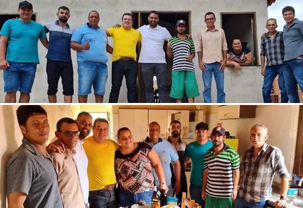 Deputado Marquinho Viana confraterniza com amigos e lideranças de Brumado, Mirante e Ituaçu