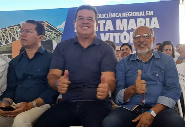 Deputado Marquinho Viana participa de inauguração em Santa Maria da Vitória 
