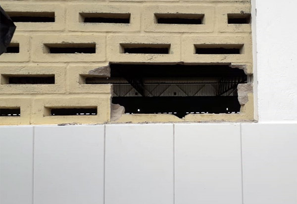 Criminosos arrombaram a área de carnes do Mercado Municipal de Brumado 