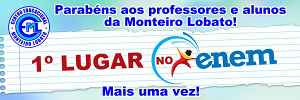 Brumado: Centro Educacional Monteiro Lobato conquistou, mais uma vez, 1º lugar no Enem