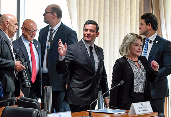 Líderes partidários se reunirão com Moro para discutir prisão em 2ª instância Fonte: Agência Senado