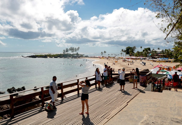 Ocupação hoteleira alcança média de 90% em zonas turísticas da Bahia no feriadão