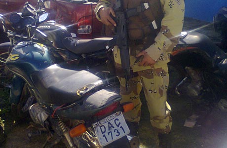 ITUAÇU: MOTO É RECUPERADA PELA CIPE/SUDOESTE