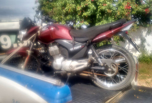 Brumado: Polícia Militar recupera motocicleta roubada na zona rural