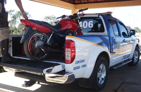 SUDOESTE: PRE RECUPERA MOTO ROUBADA