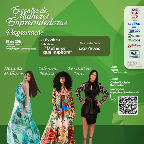 Brumado: Clube Social sediará Encontro de Mulheres Empreendedoras