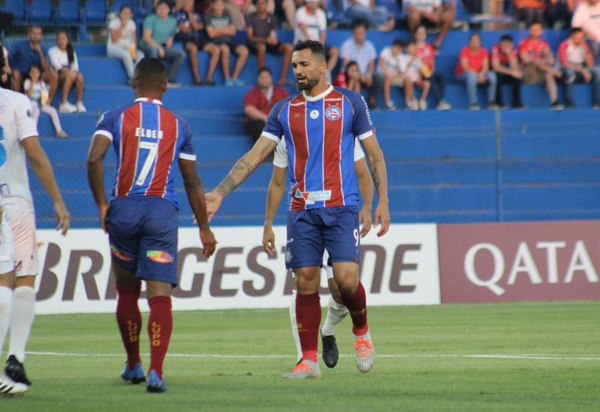 Bahia vence Nacional-PAR e ganha primeiro jogo oficial fora do país