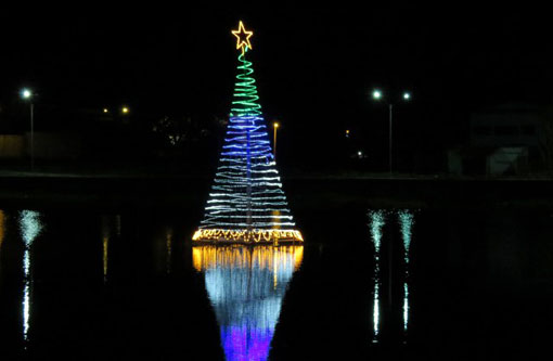 Aracatu: Ornamentação do 'Natal da Cidade' está bem atrativa